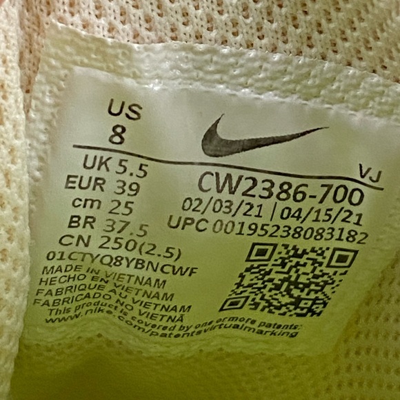 Nike Crater Impact Light Tan Pastel Multi CW2386-700 Women’s 8 / Men’s 6.5 - Picture 12 of 12